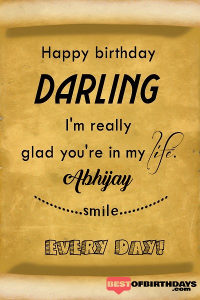 Abhijay happy birthday love darling babu janu sona babby