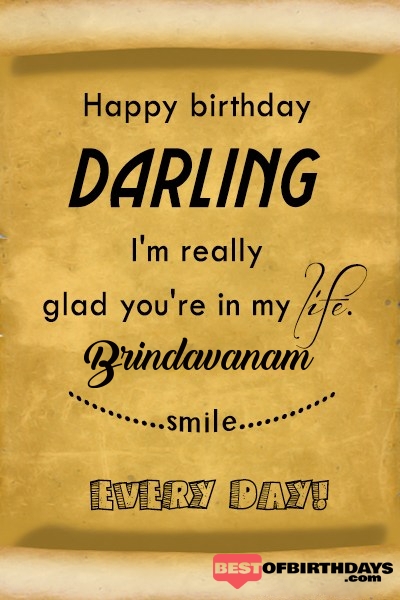 Brindavanam happy birthday love darling babu janu sona babby
