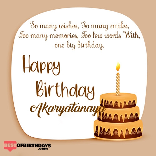 Create happy birthday akaryatanaya card online free