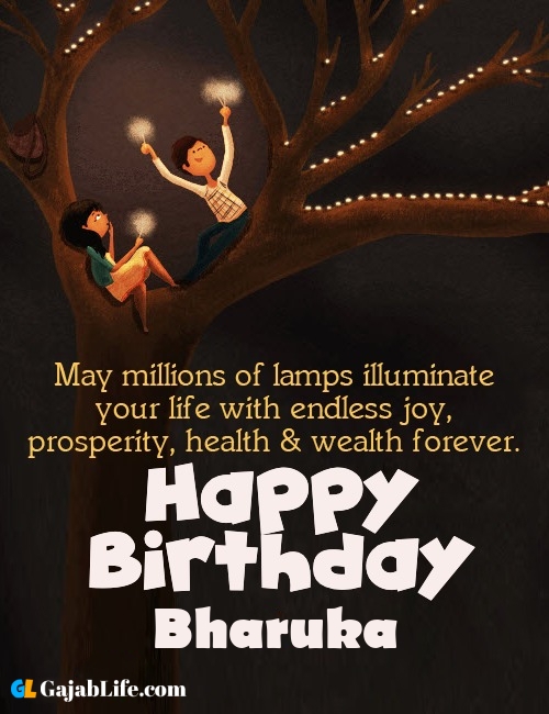 Bharuka create happy birthday wishes image with name