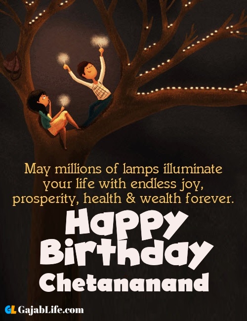 Chetananand create happy birthday wishes image with name