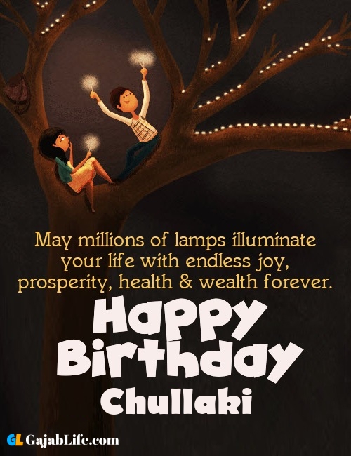 Chullaki create happy birthday wishes image with name