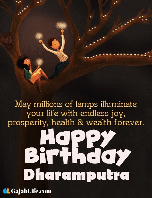 Dharamputra create happy birthday wishes image with name