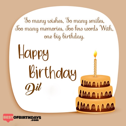 Create happy birthday dil card online free