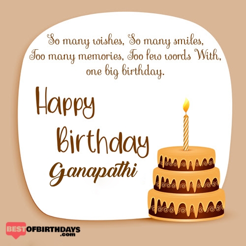 Create happy birthday ganapathi card online free