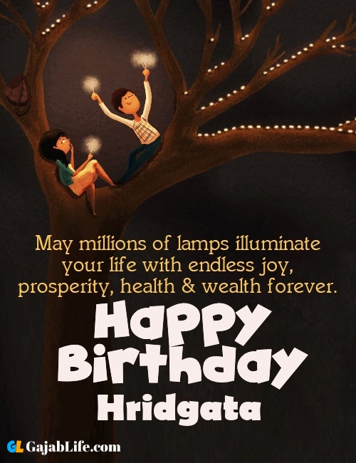 Hridgata create happy birthday wishes image with name