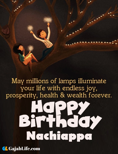 Nachiappa create happy birthday wishes image with name