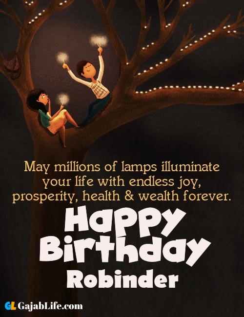 Robinder create happy birthday wishes image with name