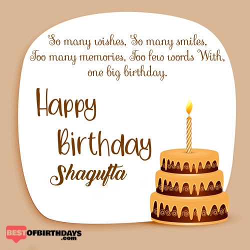 Create happy birthday shagufta card online free
