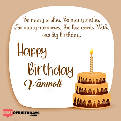 Create happy birthday vanmoli card online free