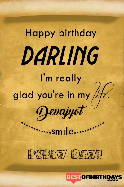 Devajyot happy birthday love darling babu janu sona babby