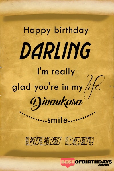 Divaukasa happy birthday love darling babu janu sona babby