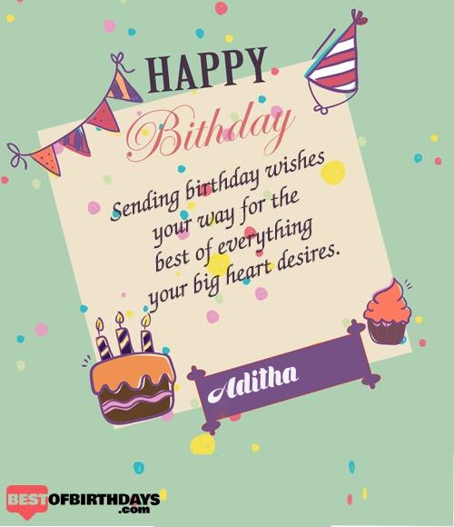 Aditha fill the gap between loved ones