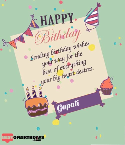 Gopati fill the gap between loved ones