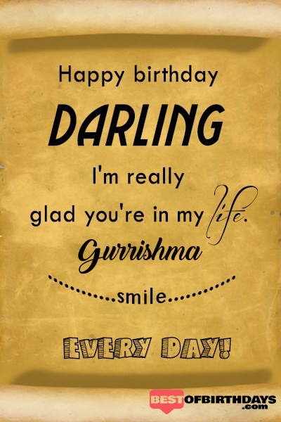 Gurrishma happy birthday love darling babu janu sona babby