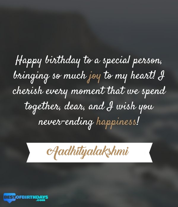 Aadhityalakshmi romantic happy birthday love wish quate message image picture